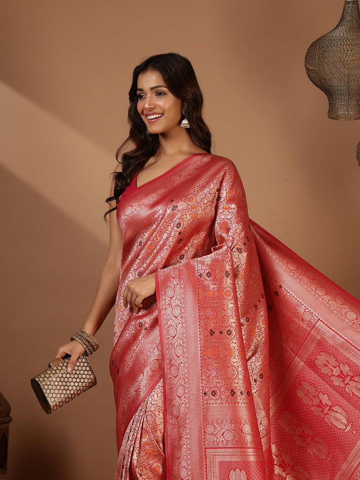 Woven Design Art Silk Saree
