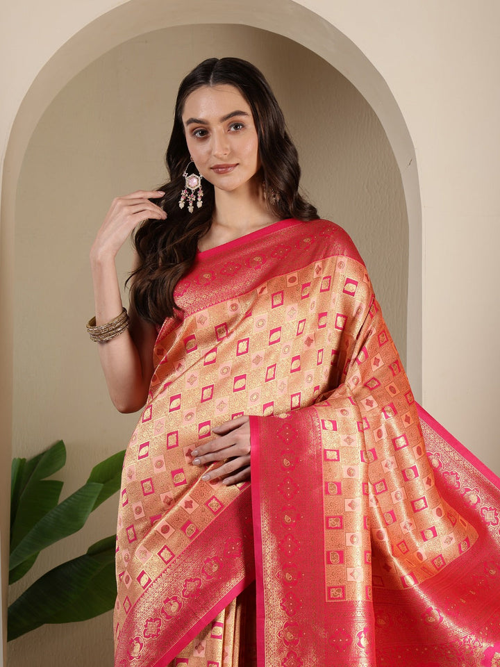 Woven Design Art Silk Saree