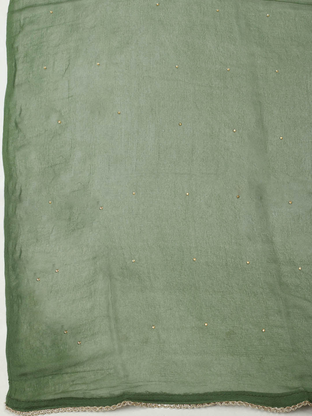 Woven Design Chanderi Unstitched Suit With Pant &amp; Dupatta