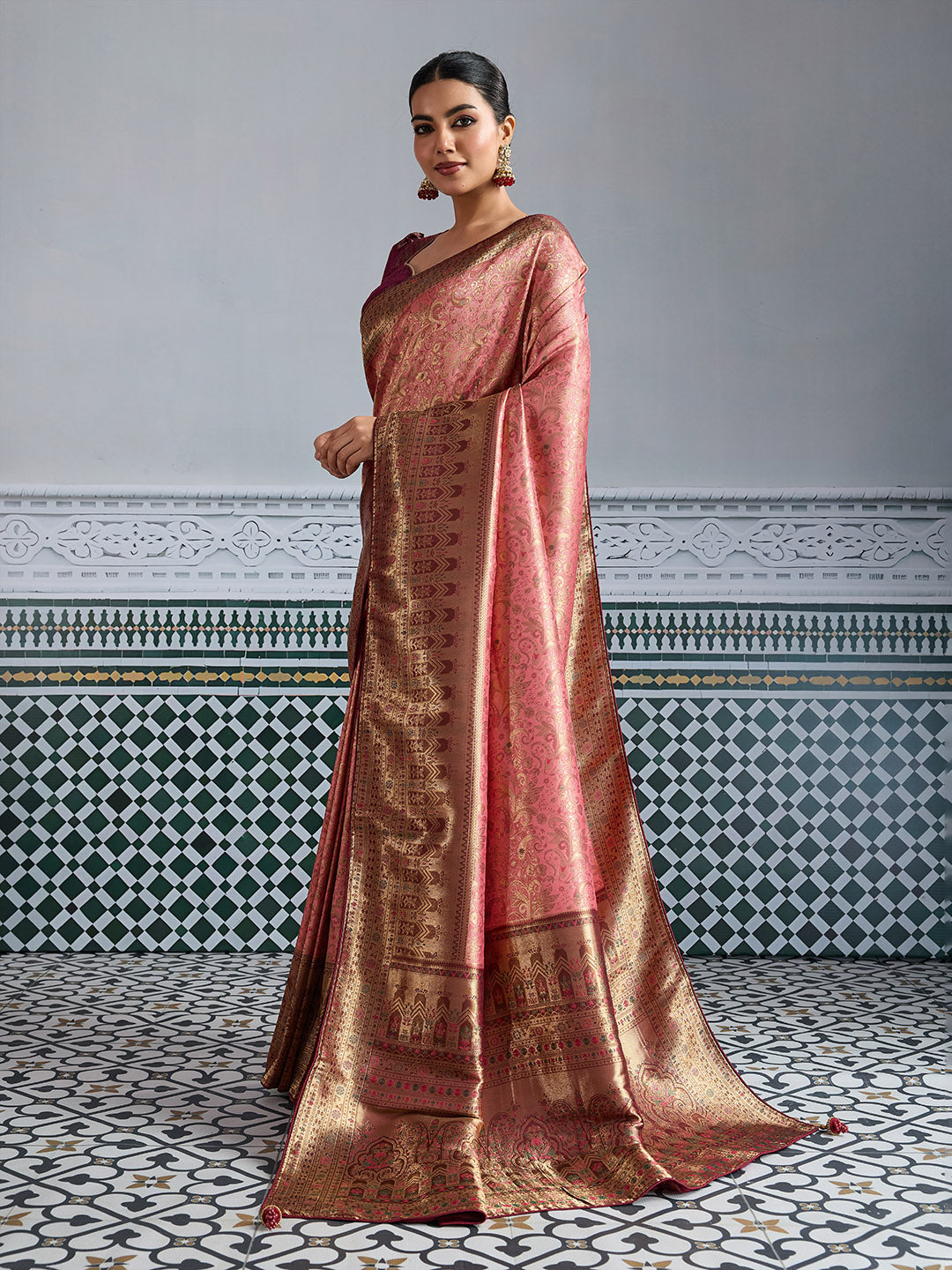 Woven Design Art Silk Saree