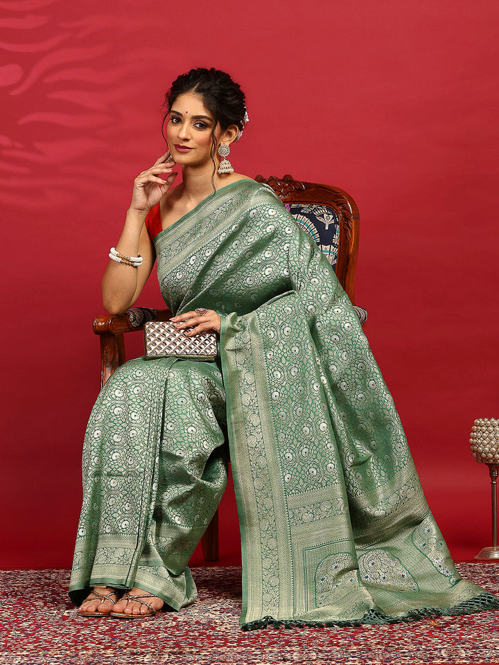 Woven Design Art Silk Saree