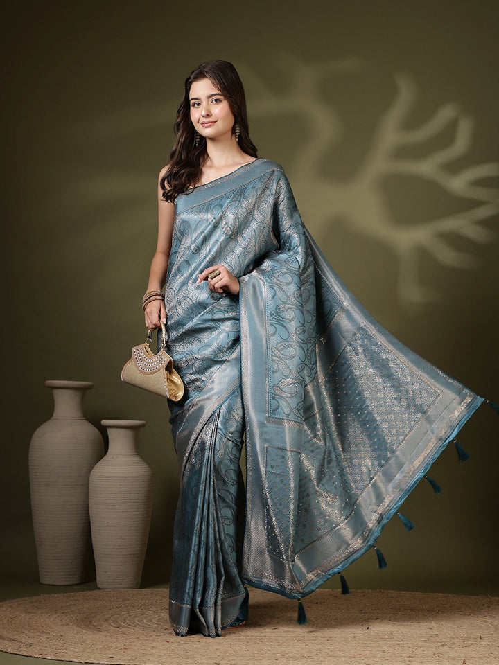 Woven Design Banarasi Saree