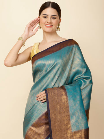 Brocade Zari Jaal Woven Handloom Saree