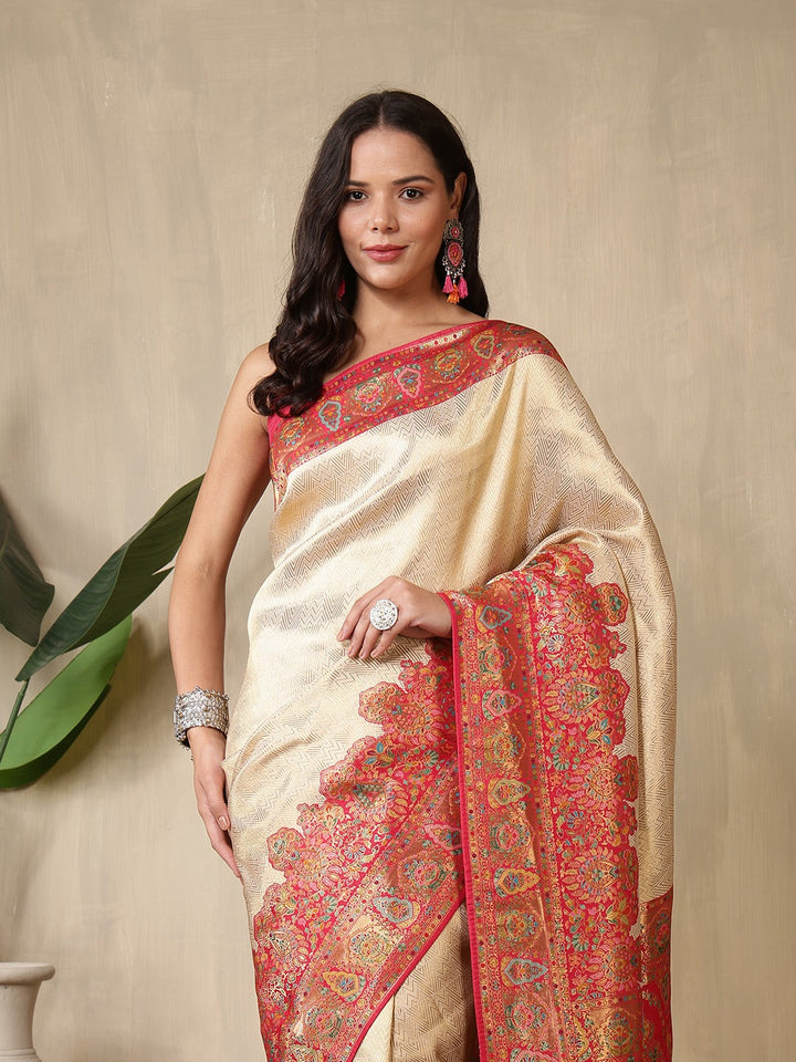 Woven Design Dola Silk Saree
