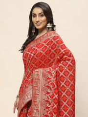 Gharchola Art Silk Banarsi Saree