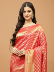 Zari Booti Woven Handloom Saree