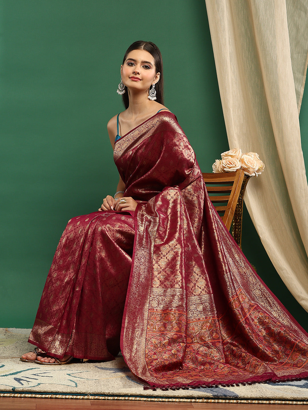 Woven Design Art Silk Saree