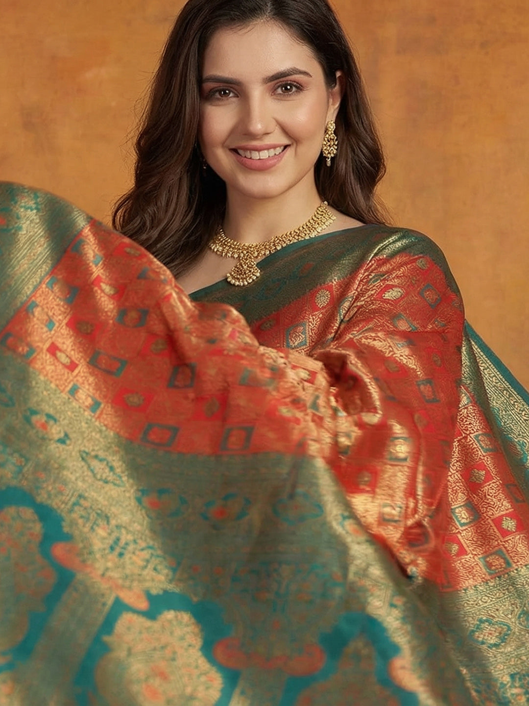 Woven Design Art Silk Saree