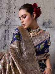 Woven Design Banarasi Silk Saree