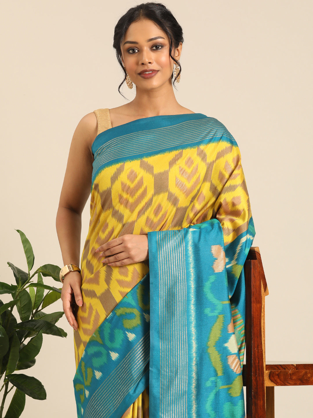 Printed Art Silk Saree