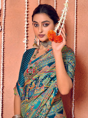 Printed Art Silk Saree