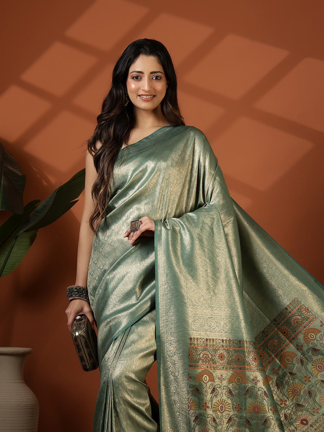 Woven Design Art Silk Saree