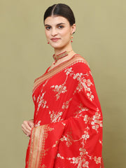 Stone Embroidery Banarasi Saree