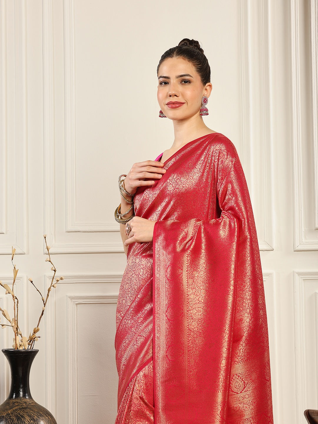 Woven Design Art Silk Saree