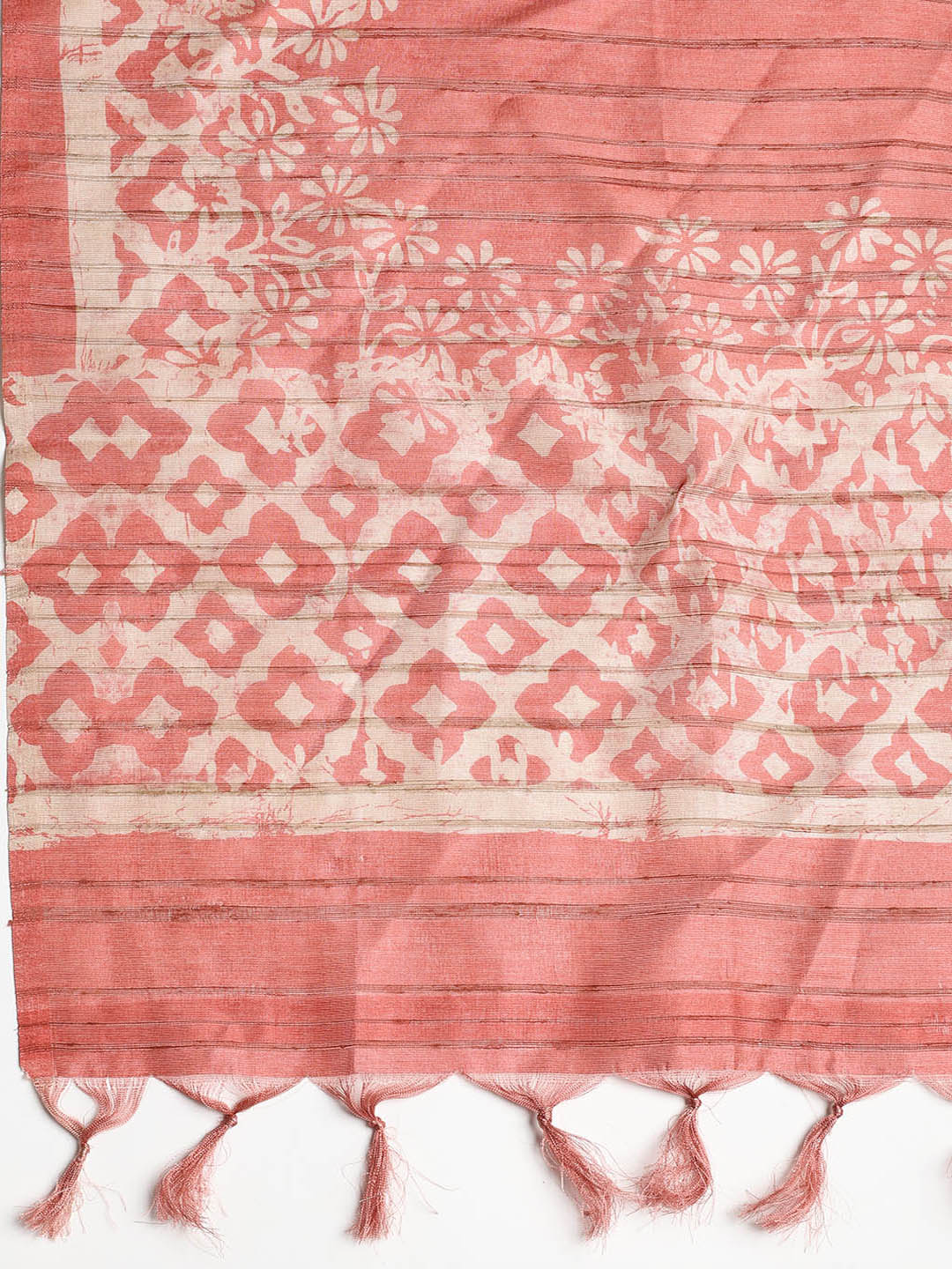 Neck Embroidered Chanderi Unstitched Suit With Dupatta