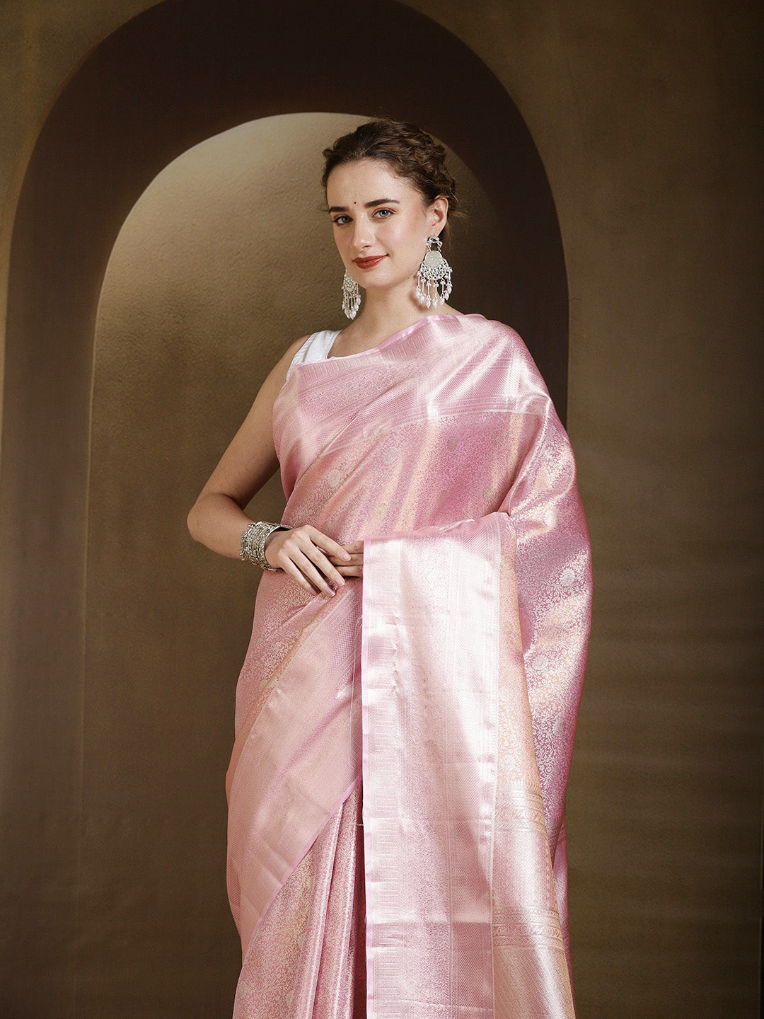 Woven Design Art Silk Saree