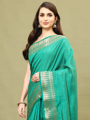 Zari Border Woven Handloom Saree