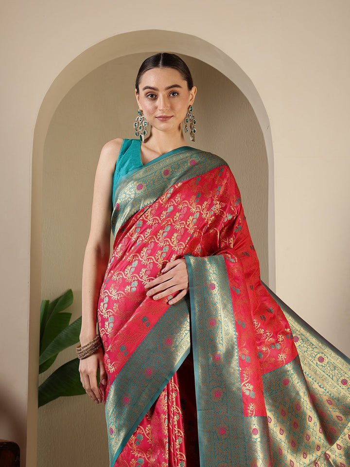 Woven Design Art Silk Saree