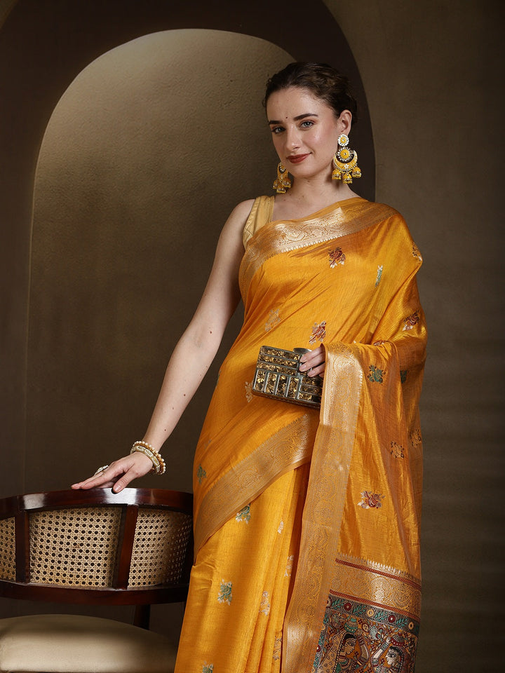 Woven Design Art Silk Saree
