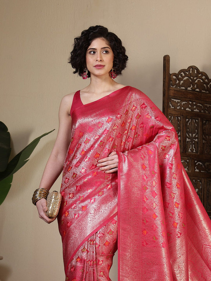 Woven Design Art Silk Saree