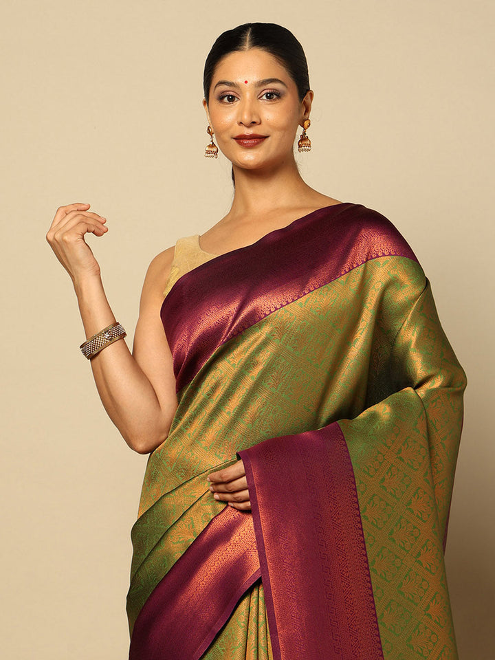 Woven Design Art Silk Saree