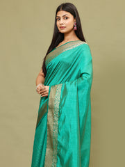 Zari Border Woven Handloom Saree