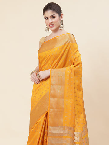 Zari Booti Handloom Woven Saree