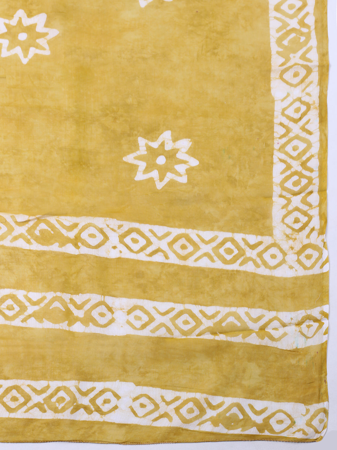 Embroidered Cotton Blend Unstitched Suit With Pant &amp; Dupatta