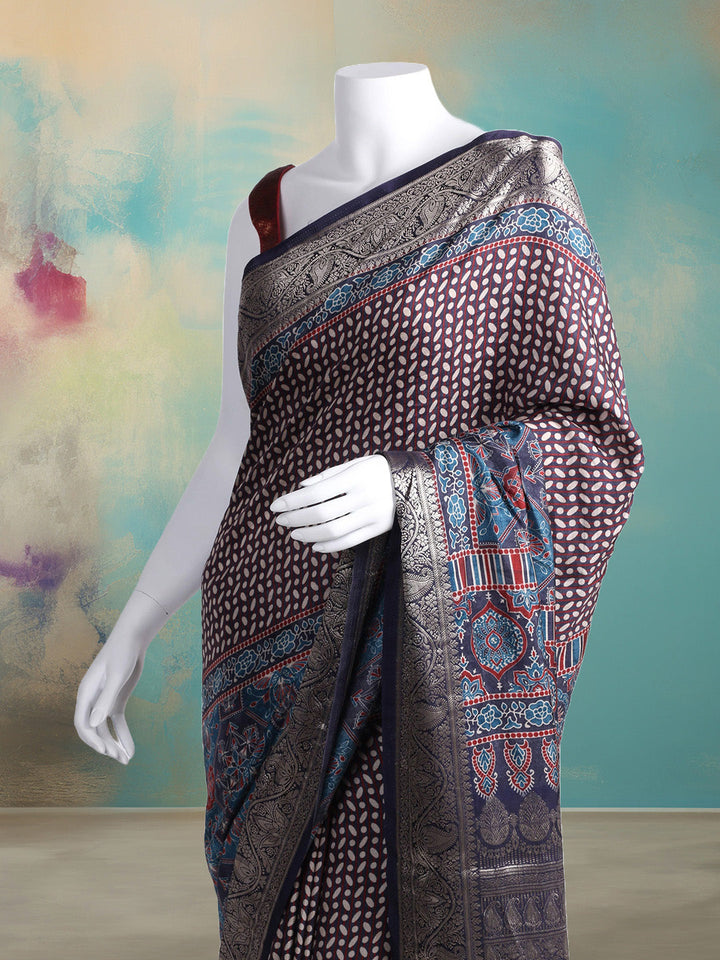 Printed Art Silk Saree