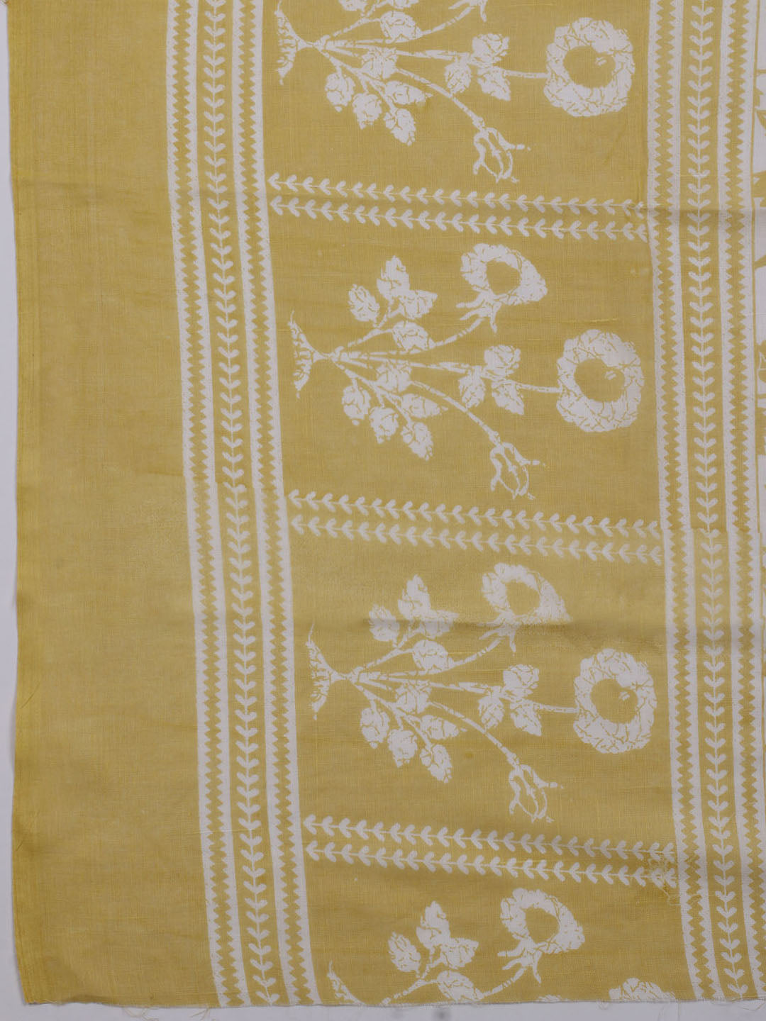 Printed Cotton Blend Unstitched Suit With Dupatta