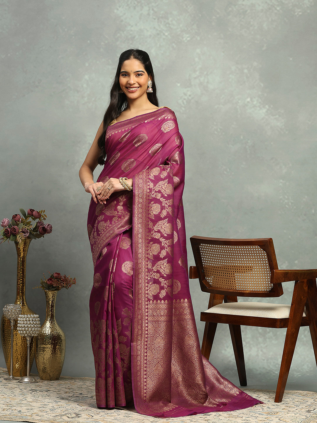 Woven Design Art Silk Saree