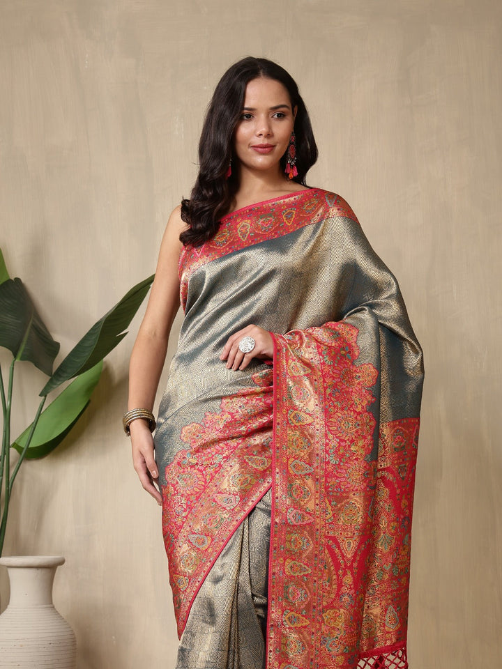 Woven Design Dola Silk Saree