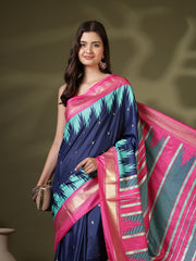 Digital Printed Art Silk Saree
