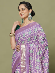 Patola Printed Art Silk Saree