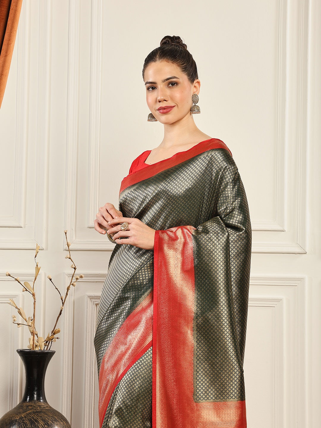 Woven Design Art Silk Saree