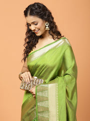 Zari Border Woven Handloom Saree