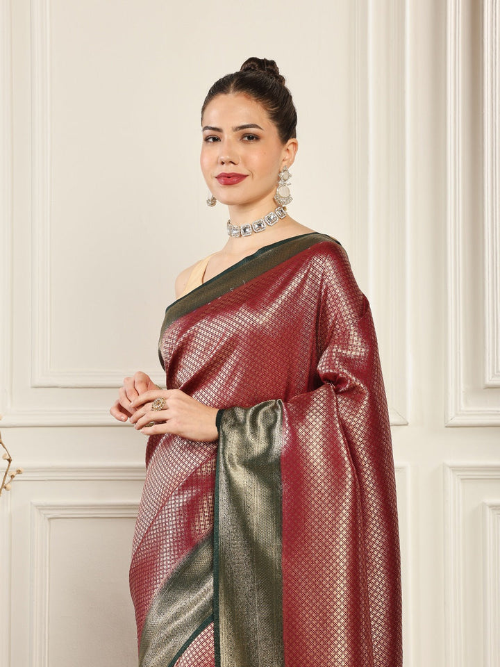 Woven Design Art Silk Saree