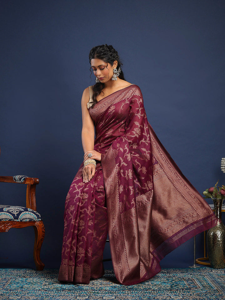 Woven Design Art Silk Saree