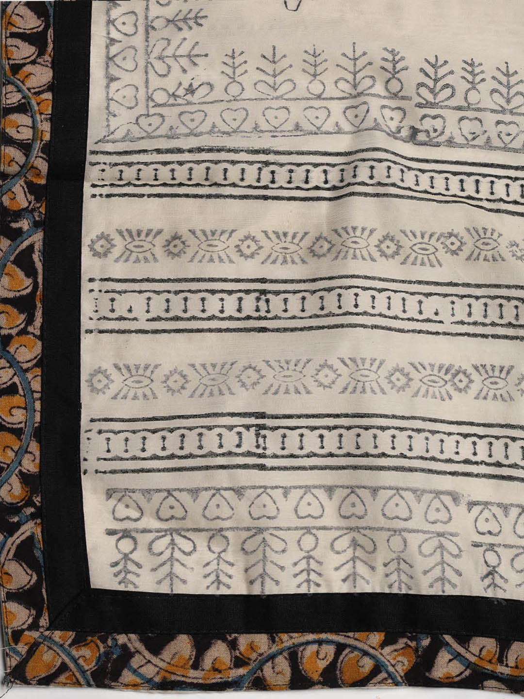 Neck Embroidered Cotton Blend Unstitched Suit With Dupatta