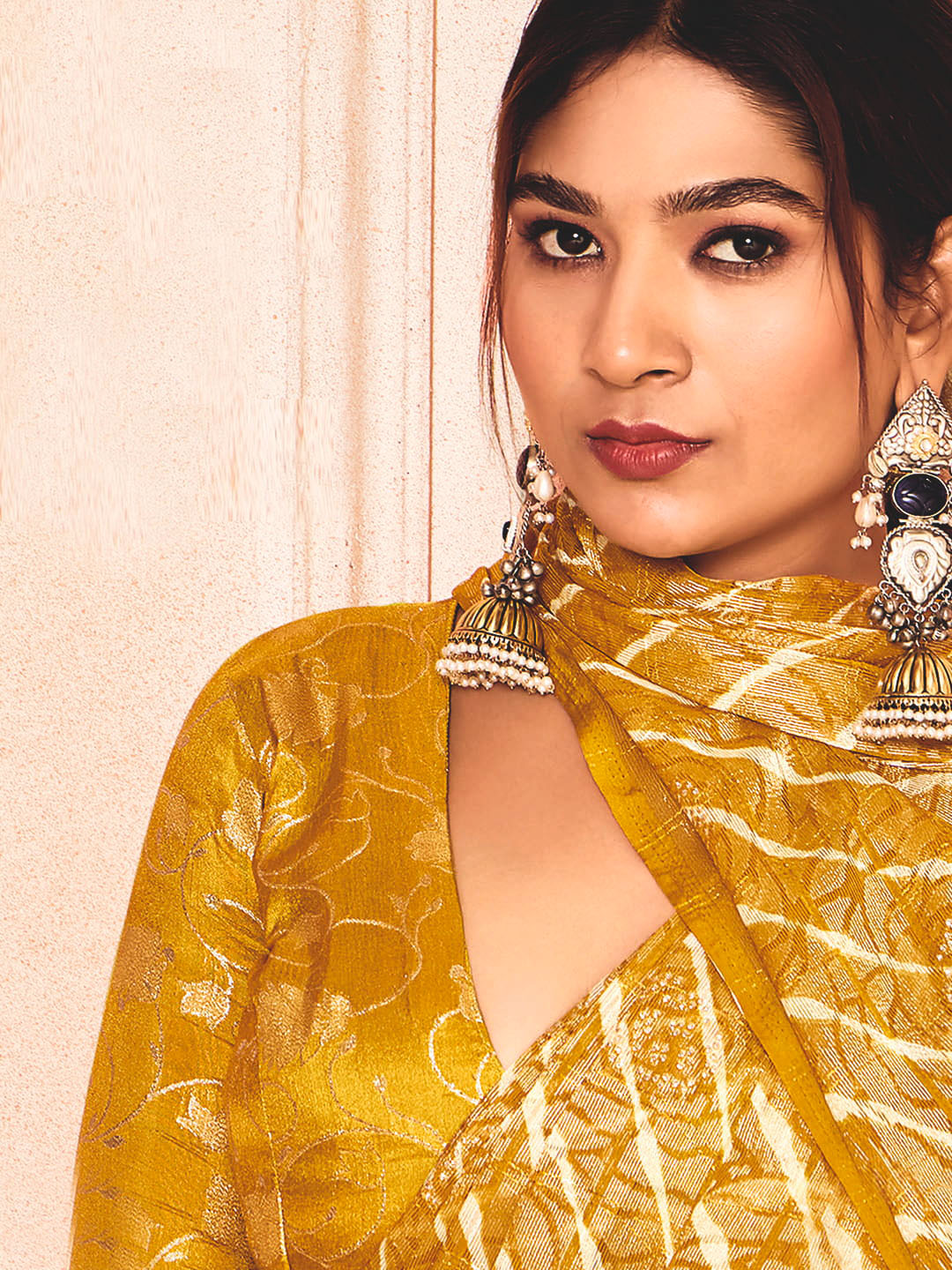 Digital Printed Chiffon Saree