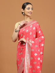 Zari Border Woven Art Silk Saree