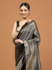 Zari Border Woven Art Silk Saree