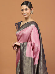 Zari Border Woven Art Silk Saree