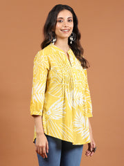 Printed Cotton Blend Kurta