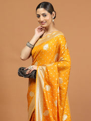 Zari Border Woven Art Silk Saree