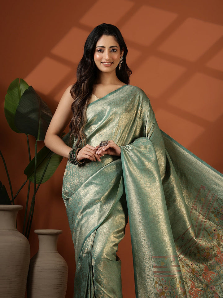 Woven Design Art Silk Saree