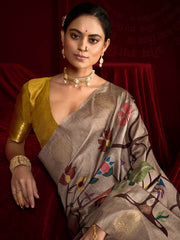 Woven Printed Art Silk Saree