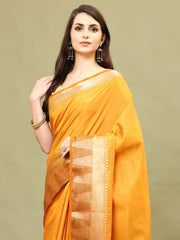 Zari Border Woven Handloom Saree