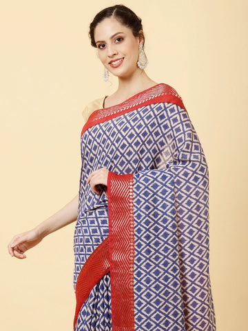 Printed Cotton Saree