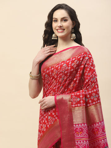 Patola Woven Handloom Saree